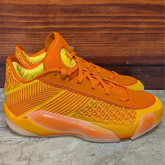 Air Jordan 38 Low Women's 8.5, Men's 7 Dearica Hamby Sunshine Shoes FV3945-700 - Picture 3 of 12